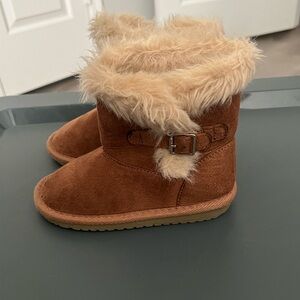 Brown Faux Fur Lined Boots